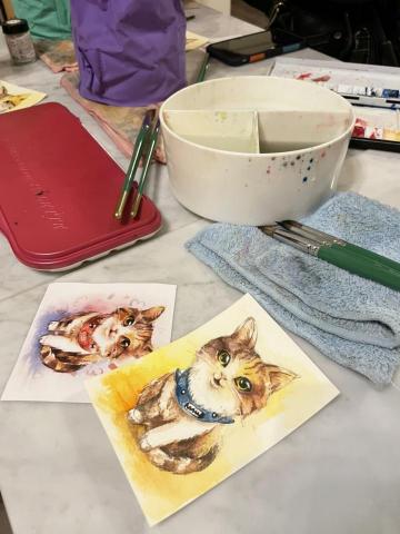 小手佳佳 | 品牌策略與設計顧問 - 貓咪水彩課程 小手佳佳 | 品牌策略與設計顧問 - 貓咪水彩課程