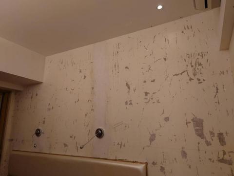 洺綺工程有限公司 - 蒸氣壁紙拆除後照片