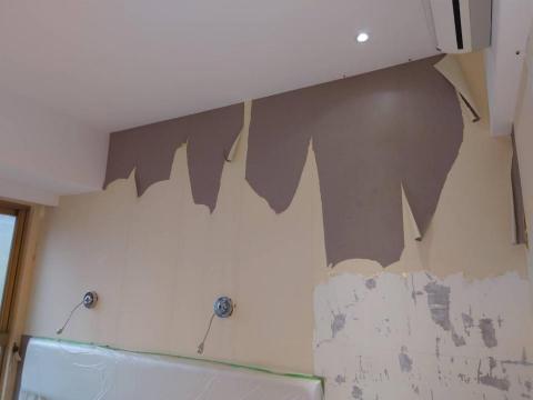 洺綺工程有限公司 - 蒸氣壁紙拆除前照片