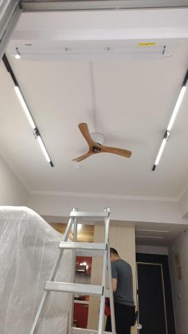 豪威工程團隊 - 磁吸軌道燈 吊扇安裝