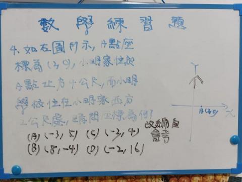 陳彥廷 - 國中數學會考改編題目4