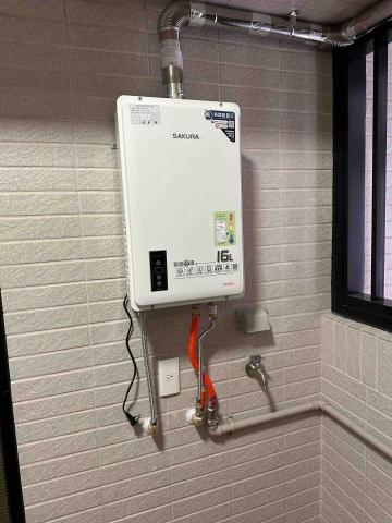 侯詠俊 - 熱水器現場完工照