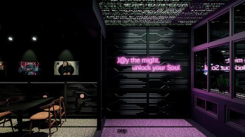 CHiNji interior design 沁記室內設計 - 空間丈量規劃 ｜裝潢工程
商業空間設計 : 酒吧Bar 
說明 : 3D模擬圖