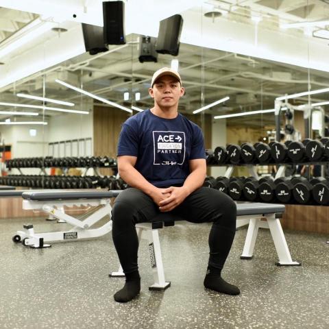 提供健美服務的專家Nick Zeng