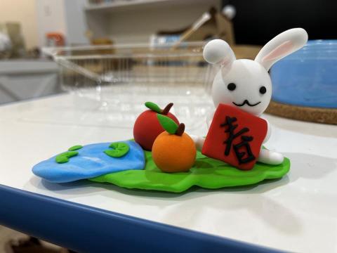 Claire.K - 2023兒童冬令營輕黏土課程範例作品