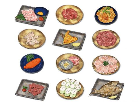 劉璧華 - 菜單插圖設計 劉璧華 - 菜單插圖設計