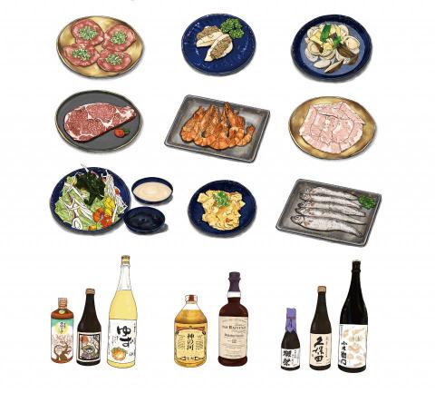 劉璧華 - 菜單插圖設計 劉璧華 - 菜單插圖設計