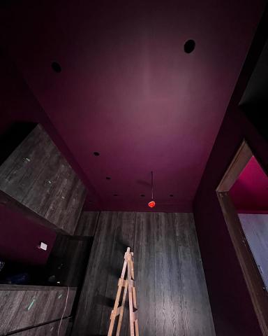 繪虹油漆工程 - 全室濃彩跳色