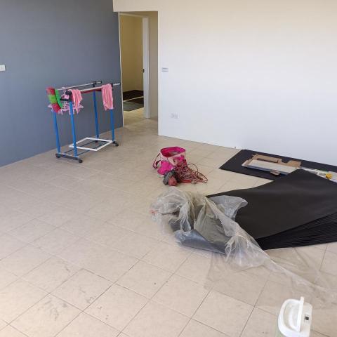 沛城室內設計工程行 - 淡水 SPC 6.5M卡扣式地板 施工前