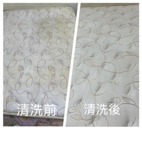 潔黨居家保潔 - 水洗床（小孩尿垢）+除塵蟎+高溫殺菌