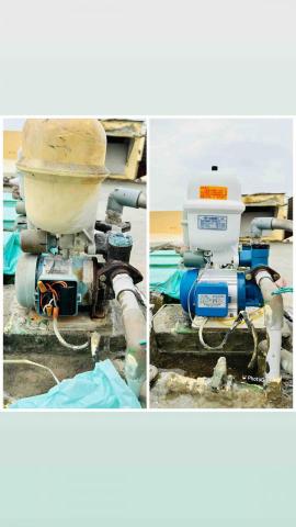 阿嚕米水電 - 馬達更換