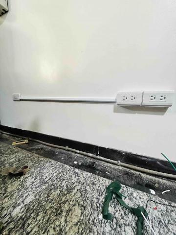 阿嚕米水電 - 插座延伸 壓條施作