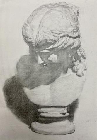 陳韋辰 - 【常態班-鉛筆進階】石膏像示範