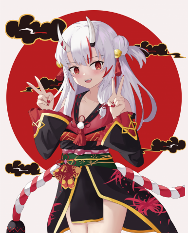 李嘉齊 - 人物插畫(簡單背景)