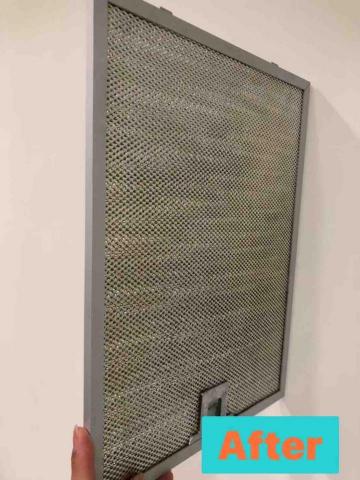 阿鴻到您家 - 廚房排油網清洗對照