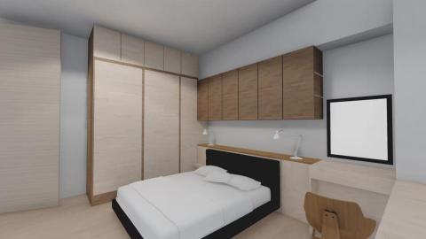 G.L. 光良設計公司 - 室內空間3D模型建置、3D模型渲染、2D後製修圖。