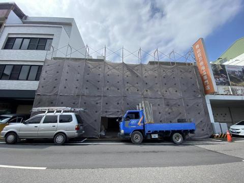 誠祐鷹架工程行 - 店面整修-施工架搭設