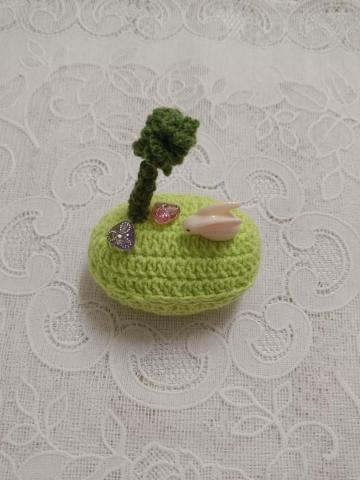 蝶花居(Louisa) - 大樹小兔針插 蝶花居(Louisa) - 大樹小兔針插