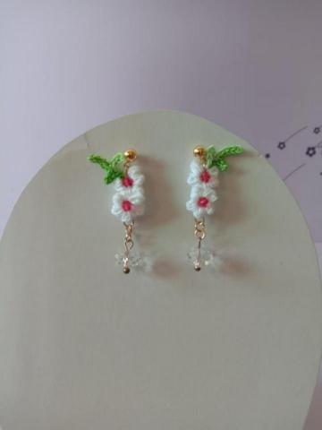 蝶花居(Louisa) - 花朵耳環 蝶花居(Louisa) - 花朵耳環