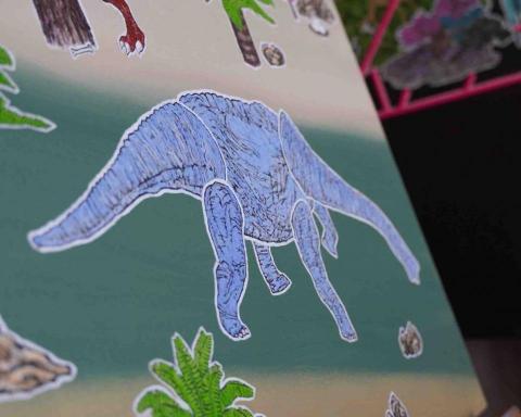 福林藝空間 - 創作細節（膠彩）