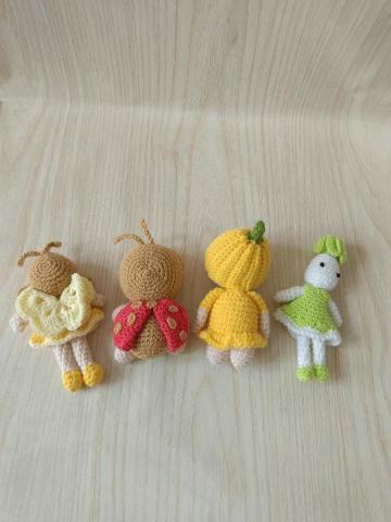 蝶花居(Louisa) - 蝴蝶仙子、瓢蟲娃娃、南瓜娃娃、白菜精靈 蝶花居(Louisa) - 蝴蝶仙子、瓢蟲娃娃、南瓜娃娃、白菜精靈