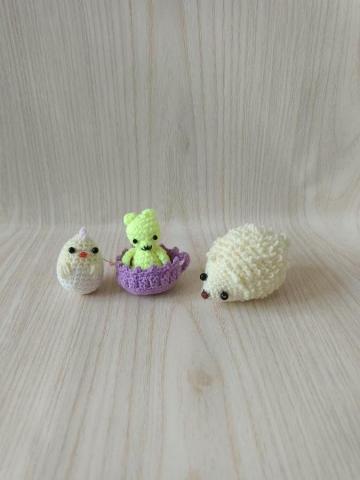 蝶花居(Louisa) - 小雞、杯子熊、小刺蝟 蝶花居(Louisa) - 小雞、杯子熊、小刺蝟