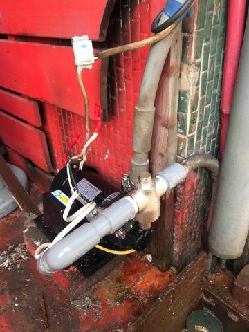 陳正和 - 更換抽水機。壓力太大安裝減壓閥