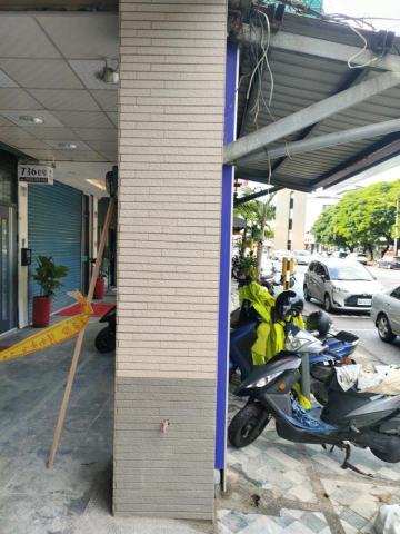 阿平專業地磚 - 騎樓外柱二丁掛貼磚