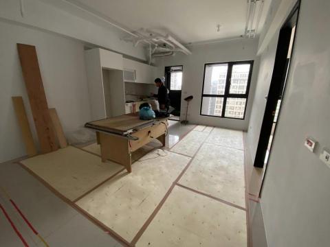 捷洋空間設計 - 林口民有街立軒建設-室內地板保護 捷洋空間設計 - 林口民有街立軒建設-室內地板保護