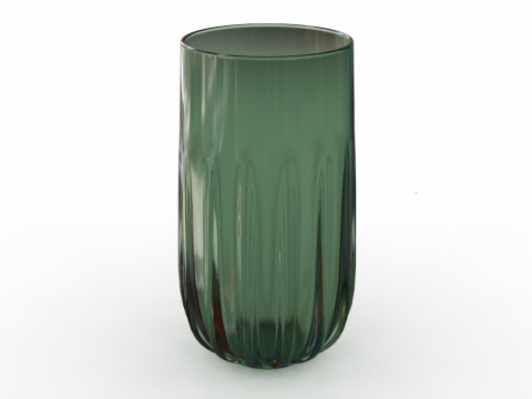 詩人空間 - 玻璃杯3D建模及渲染