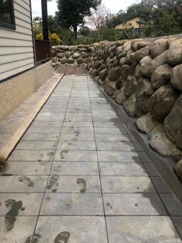 金宸工程-Ken - 私人莊園 園藝景觀步道石材施工
