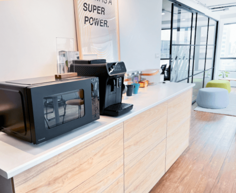 思想聯合數位設計 - 公司員工福利咖啡吧