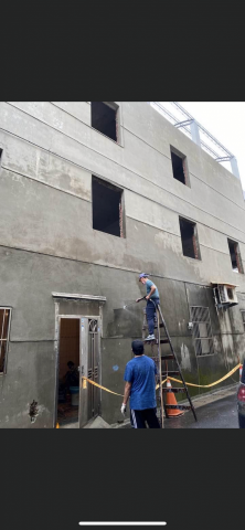 𧙗惠專業抓漏工程 - 清理牆面