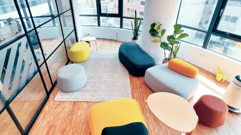 思想聯合數位設計 - 公司員工休憩區