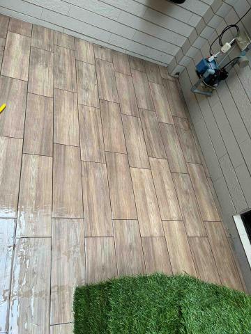 明清潔公司 - 陽台清潔後