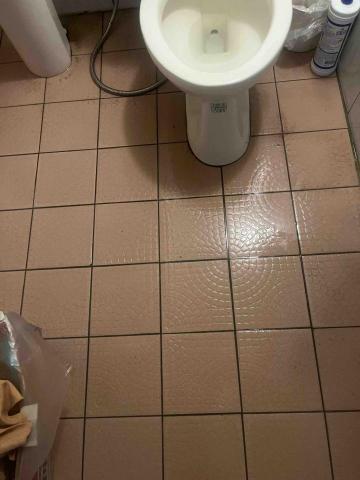 明清潔公司 - 
廁所清潔前