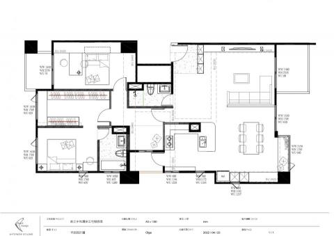 鯊魚設計 - 設計平面圖