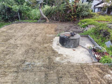 林忠興 - 舊地基刨除，地面檢平
