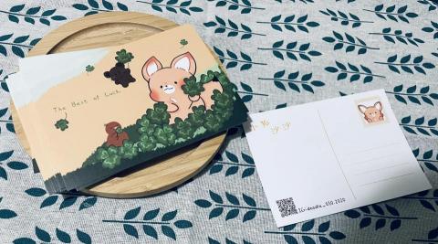 王靖雯 - 明信片設計