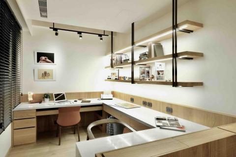 以修空間設計 - 北投日式住宅設計案-書房 以修空間設計 - 北投日式住宅設計案-書房