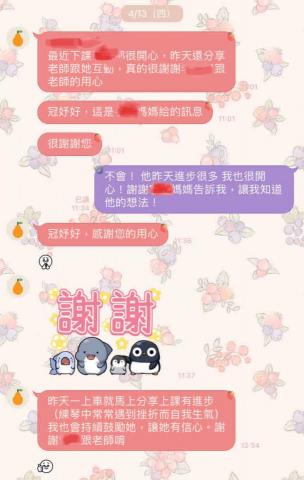 賴冠妤 - 鋼琴家教分享