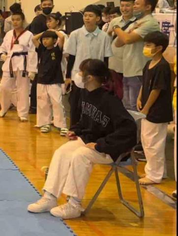 許彩婕 - 但選手比賽的樣子