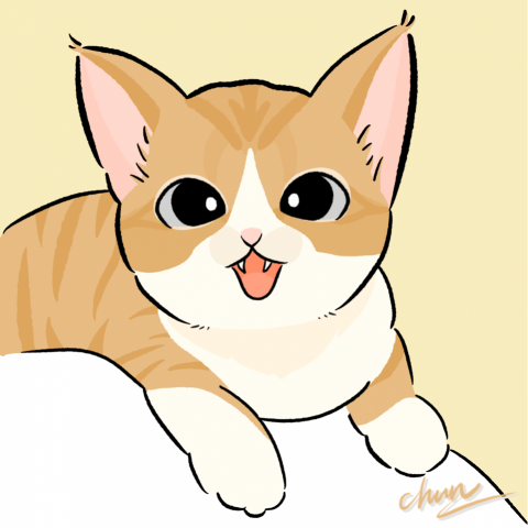 黃怡鈞 - 寵物插畫似顏繪