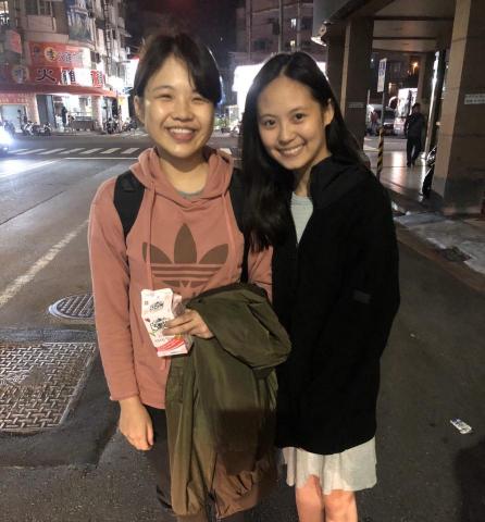 Nancy Zheng - 和以前家教學生見面