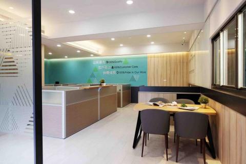 以修空間設計 - 桃園辦公室設計-接待區 以修空間設計 - 桃園辦公室設計-接待區