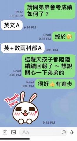 Mika 英文家教一對一💕一對二 - 2023 05 南山會考生