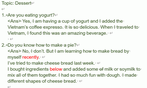 Tr. Wang 英文家教有限公司 - 日常的生活英文