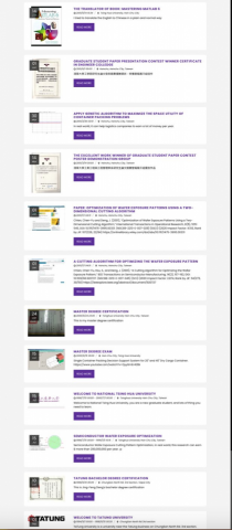 jiing's Studio - 一頁式網站開發截圖，範例