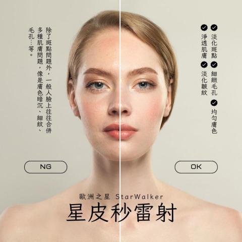 芮內社群廣告設計 - 診所廣告：皮秒雷射