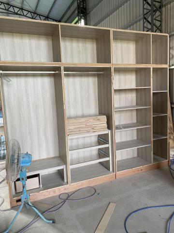 昀馨空間設計 - 豐邑建設-公設木作櫃體